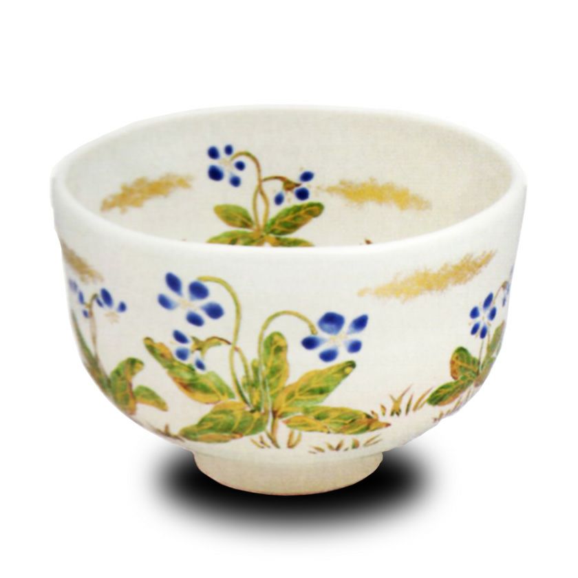 茶道具 抹茶茶碗（まっちゃちゃわん） 灰釉 すみれ 茶碗 中村 良二 抹茶茶碗は茶の湯文化である表千家・裏千家の茶道具や抹茶を専門に扱う千紀園（せんきえん）が通販で販売しています。茶会また初心者向けのお稽古用にご利用いただける抹茶碗です。贈り物・ギフトにも人気です。