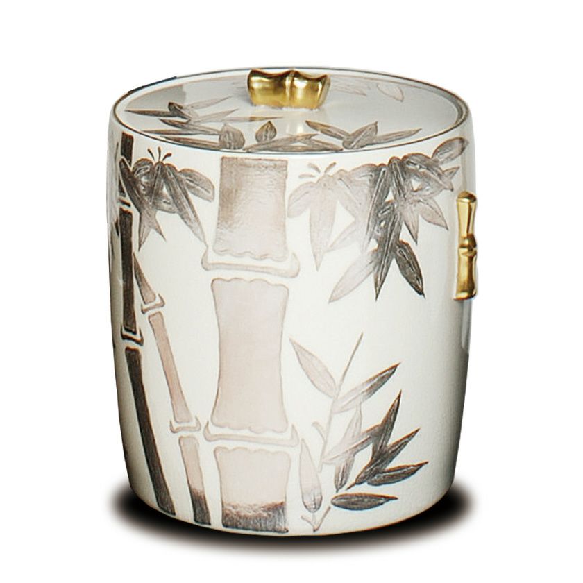 公式 茶道具 水指 NO310 桃山窯 松竹梅紋 工芸品 - 工芸品