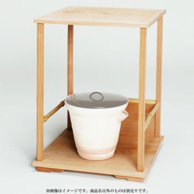 65%OFF【送料無料】 棚（たな） 茶道具 杉 千年の香り | 小林幸斎 又妙斎好写 四方卓 木工、竹工芸
