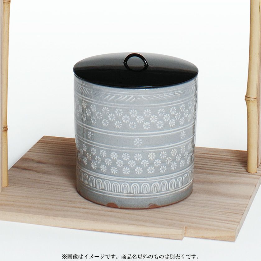 中仙窯 水指 相まっ