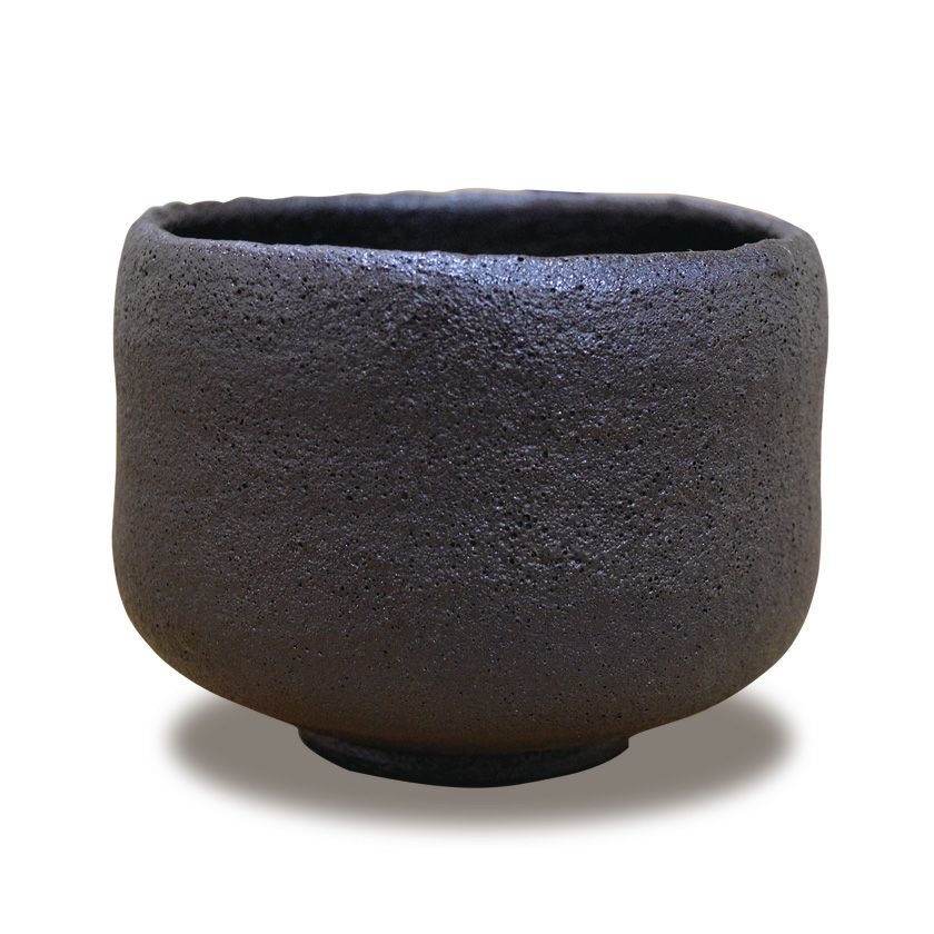 抹茶盌 長次郎写 早舟 茶道具 抹茶茶碗 長次郎写 「早船」、中村康平作 : 佐藤大観堂