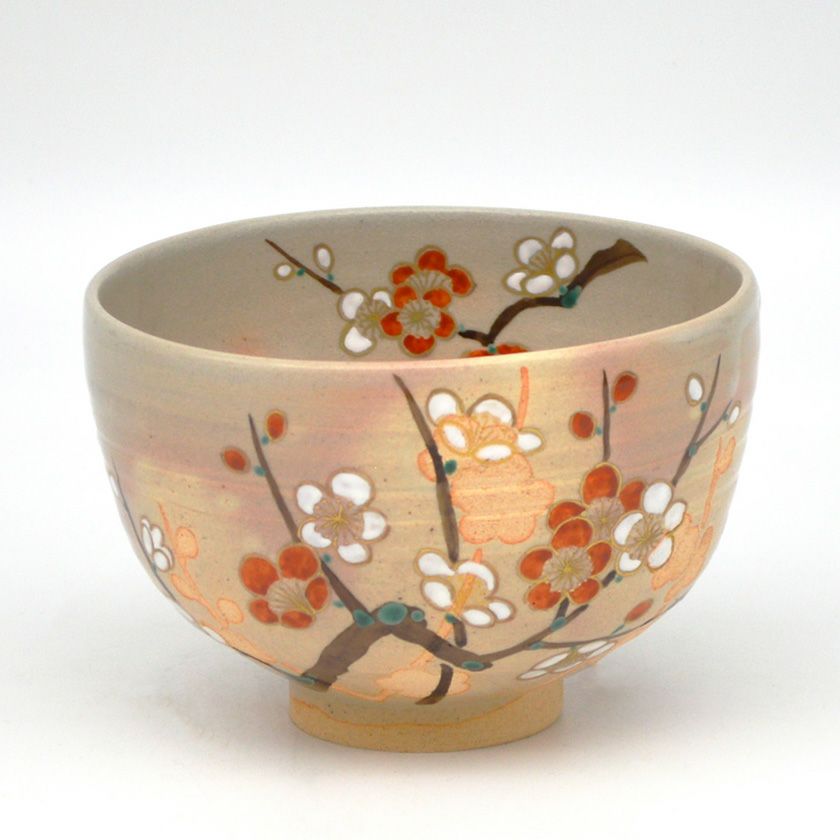 茶道具 抹茶茶碗（まっちゃちゃわん） 茶碗 乾山 紅白梅 巌窯 抹茶茶碗は茶の湯文化である表千家・裏千家の茶道具や抹茶を専門に扱う千紀園（せんきえん）が通販で販売しています。茶会また初心者向けのお稽古用にご利用いただける抹茶碗です。贈り物・ギフトにも人気です。