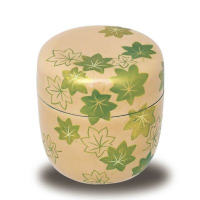 HOLIDAY　茶道具　佐々木麗峰作　柳蒔絵　棗　共箱　V　R6408 HOLIDAY様専用 茶道具 佐々木麗峰作 柳蒔絵 棗 共箱 V R6408