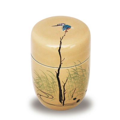 茶道具白中棗楓流水麗峰作