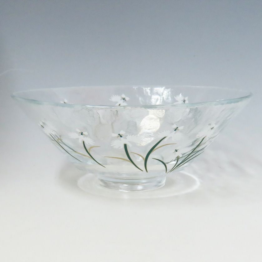 平茶碗 義山 砂子流水（超耐熱）】山岡善高 紙箱 抹茶 茶碗 ガラス