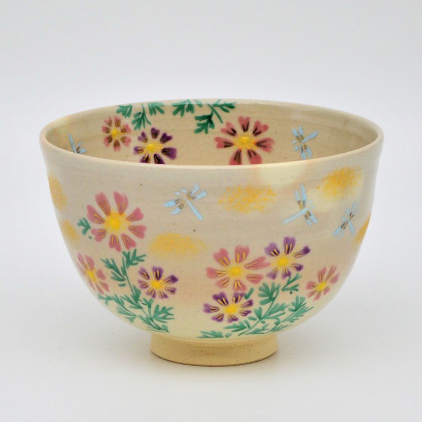 茶道具 抹茶茶碗（まっちゃちゃわん） 茶碗 御本 コスモス 田中 香泉