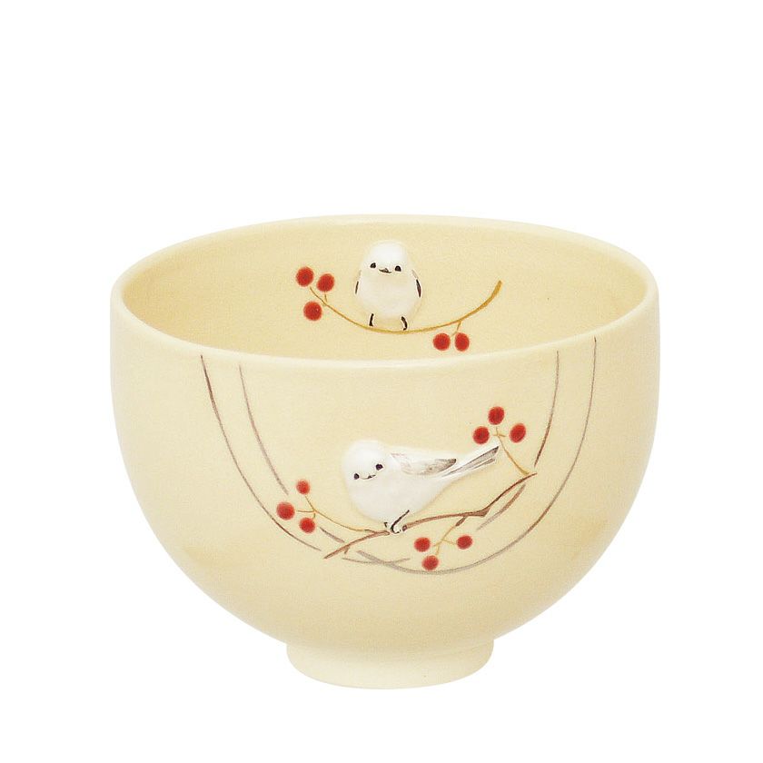 茶道具 抹茶茶碗（まっちゃちゃわん） 茶碗 浮彫 シマエナガ 今岡 三四郎 抹茶茶碗は茶の湯文化である表千家・裏千家の茶道具や抹茶を専門に扱う千紀園（せんきえん）が通販で販売しています。茶会また初心者向けのお稽古用にご利用いただける抹茶碗です。贈り物・ギフトにも人気です。