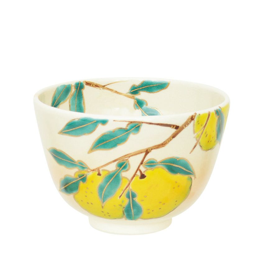 茶道具 抹茶茶碗（まっちゃちゃわん） 茶碗 色絵 柚子 加藤 起楽 抹茶茶碗は茶の湯文化である表千家・裏千家の茶道具や抹茶を専門に扱う千紀園（せんきえん）が通販で販売しています。茶会また初心者向けのお稽古用にご利用いただける抹茶碗です。贈り物・ギフトにも人気です。