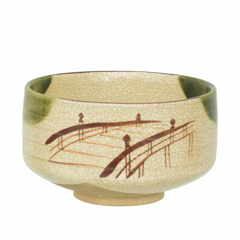 茶道具 抹茶茶碗（まっちゃちゃわん） 茶碗 織部 友情の架け橋 御題 加藤 忠 抹茶茶碗は茶の湯文化である表千家・裏千家の茶道具や抹茶を専門に扱う千紀園（せんきえん）が通販で販売しています。茶会また初心者向けのお稽古用にご利用いただける抹茶碗です。贈り物・ギフトにも人気です。