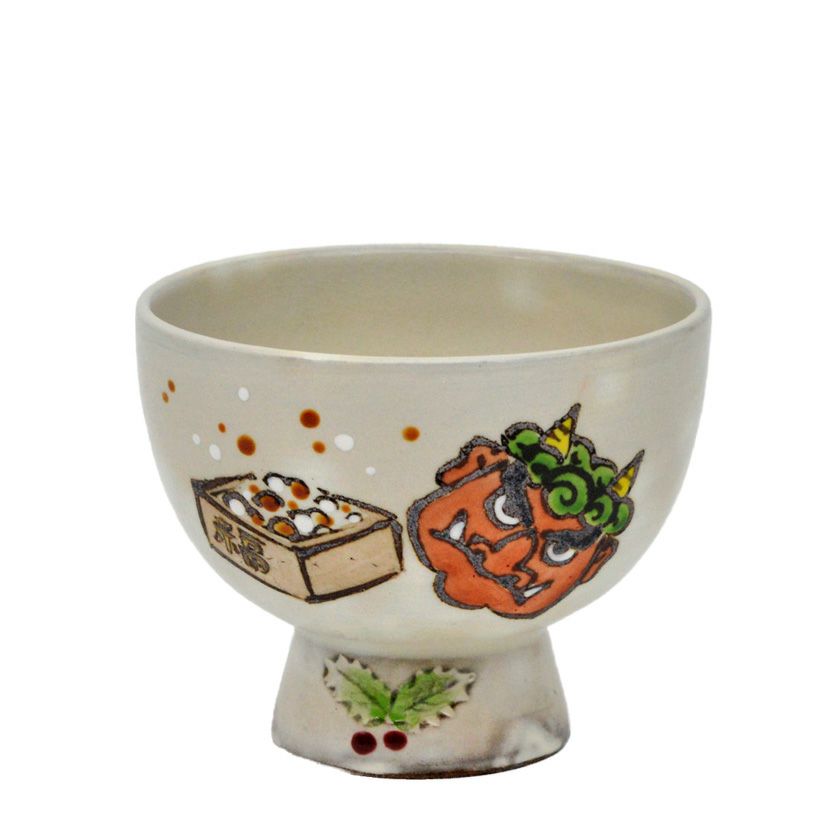 茶道具 抹茶茶碗（まっちゃちゃわん） 茶碗 節分 清和窯 抹茶茶碗は茶の湯文化である表千家・裏千家の茶道具や抹茶を専門に扱う千紀園（せんきえん）が通販で販売しています。茶会また初心者向けのお稽古用にご利用いただける抹茶碗です。贈り物・ギフトにも人気です。