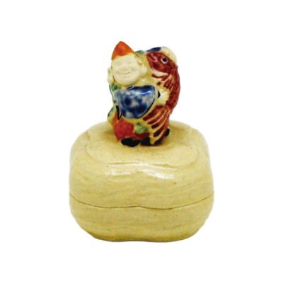 【茶道具】楽山焼 茅葺香合 香合211 🌿 オンラインショップより 商品のご紹介 茶道具 清水焼 山本一