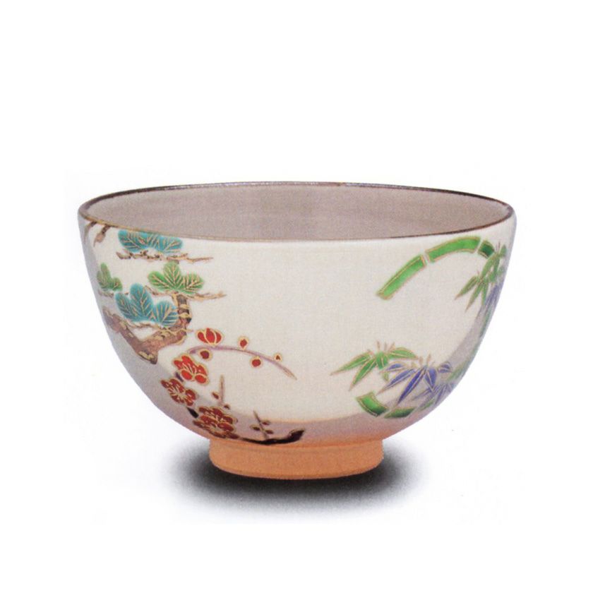 茶道具 抹茶茶碗（まっちゃちゃわん） 乾山 三友 茶碗 御題 橋本 永豊 抹茶茶碗は茶の湯文化である表千家・裏千家の茶道具や抹茶を専門に扱う千紀園（せんきえん）が通販で販売しています。茶会また初心者向けのお稽古用にご利用いただける抹茶碗です。贈り物・ギフトにも人気です。