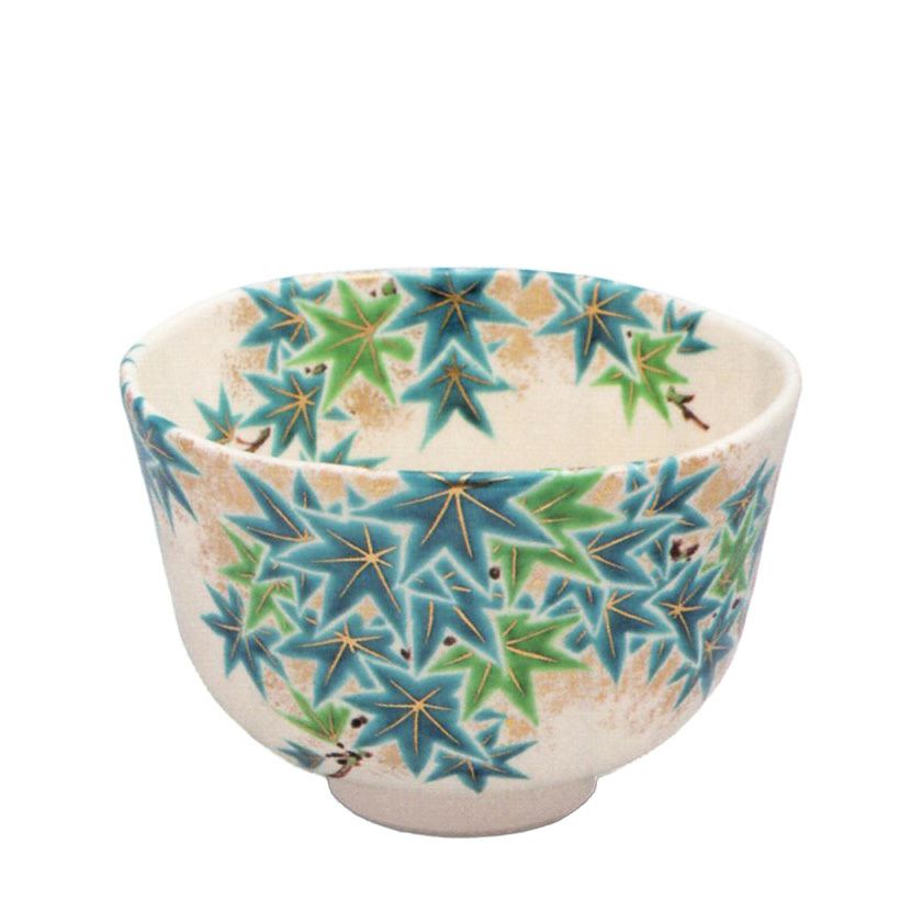 茶道具 抹茶茶碗（まっちゃちゃわん） 色絵 金叩 青楓 茶碗 田中 方円 抹茶茶碗は茶の湯文化である表千家・裏千家の茶道具や抹茶を専門に扱う千紀園（せんきえん）が通販で販売しています。茶会また初心者向けのお稽古用にご利用いただける抹茶碗です。贈り物・ギフトにも人気です。