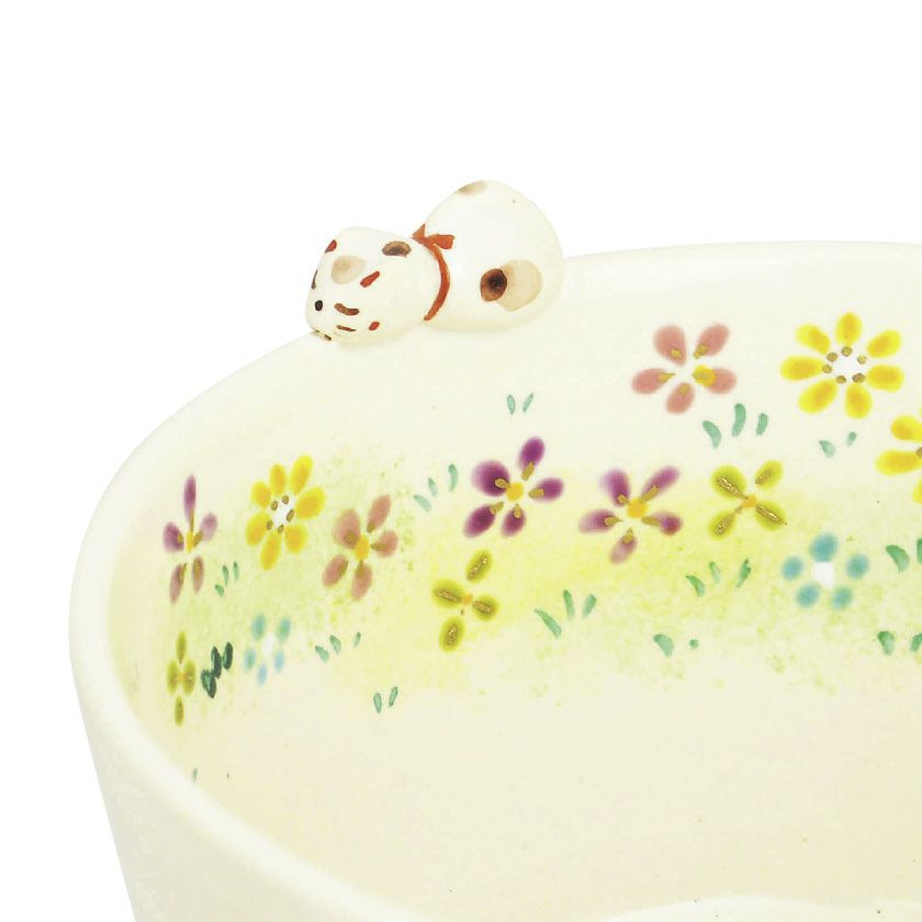 茶道具 抹茶茶碗（まっちゃちゃわん） 茶碗 色絵 春野に猫 東山 深山 抹茶茶碗は茶の湯文化である表千家・裏千家の茶道具や抹茶を専門に扱う千紀園（せんきえん）が通販で販売しています。茶会また初心者向けのお稽古用にご利用いただける抹茶碗です。贈り物・ギフトにも人気です。