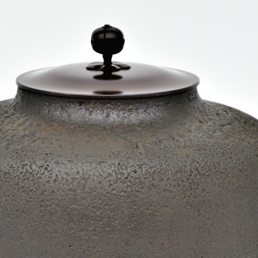 有茶道具 裏鏨釜 羽根釜 茶釜 釜環（茶器/茶道具 炉釜（炉用釜 