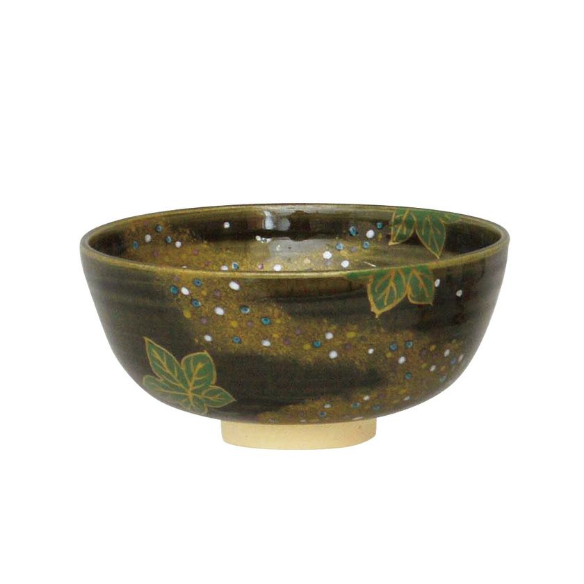 茶道具 平茶碗（ひらちゃわん） 平茶碗 織部釉 七夕 東山 深山 抹茶茶碗は茶の湯文化である表千家・裏千家の茶道具や抹茶を専門に扱う千紀園（せんきえん）が通販で販売しています。茶会また初心者向けのお稽古用にご利用いただける抹茶碗です。贈り物・ギフトにも人気です。