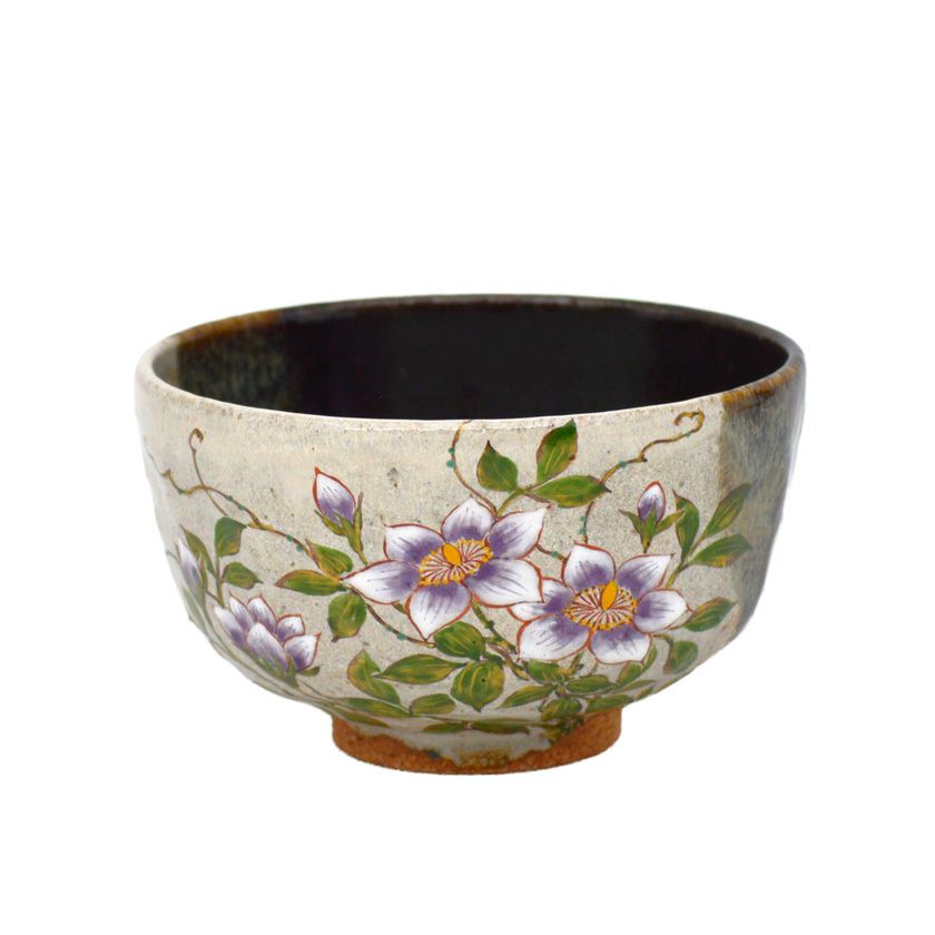 茶道具 抹茶茶碗（まっちゃちゃわん） 茶碗 掛分 鉄仙 中村 良二 抹茶茶碗は茶の湯文化である表千家・裏千家の茶道具や抹茶を専門に扱う千紀園（せんきえん）が通販で販売しています。茶会また初心者向けのお稽古用にご利用いただける抹茶碗です。贈り物・ギフトにも人気です。