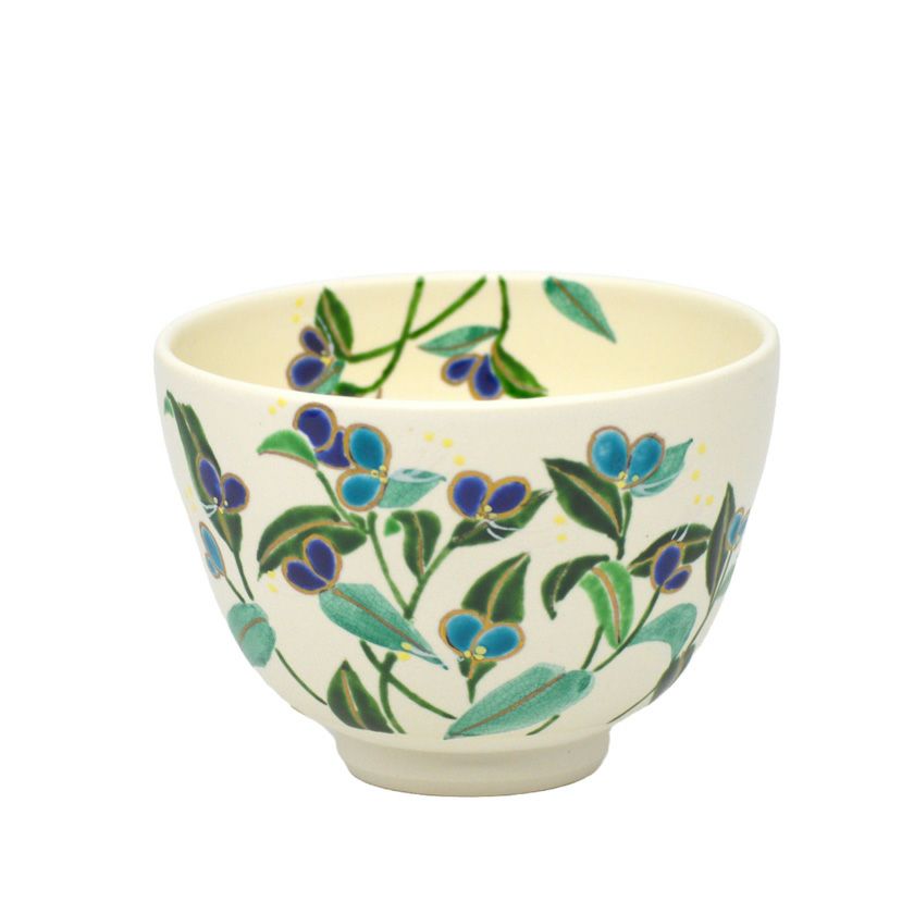 茶道具 抹茶茶碗（まっちゃちゃわん） 茶碗 白釉 露草 水出 宋絢 抹茶茶碗は茶の湯文化である表千家・裏千家の茶道具や抹茶を専門に扱う千紀園（せんきえん）が通販で販売しています。茶会また初心者向けのお稽古用にご利用いただける抹茶碗です。贈り物・ギフトにも人気です。