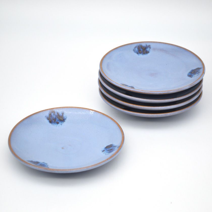 茶道具 菓子器（かしき） 銘々皿 均窯 中村 与平 | 千年の香り 千紀園