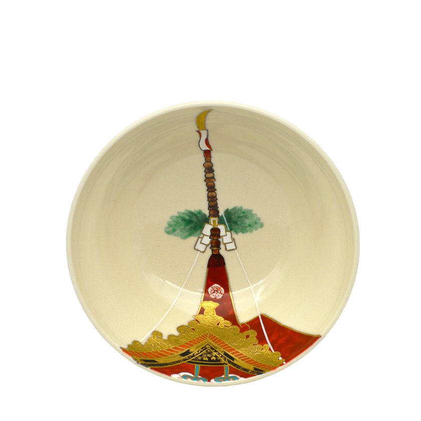 茶道具 抹茶茶碗（まっちゃちゃわん） 茶碗 仁清 長刀鉾「蘇民将来」 山岡 善高 抹茶茶碗は茶の湯文化である表千家・裏千家の茶道具や抹茶を専門に扱う千紀園（せんきえん）が通販で販売しています。茶会また初心者向けのお稽古用にご利用いただける抹茶碗です。贈り物・ギフトにも人気です。