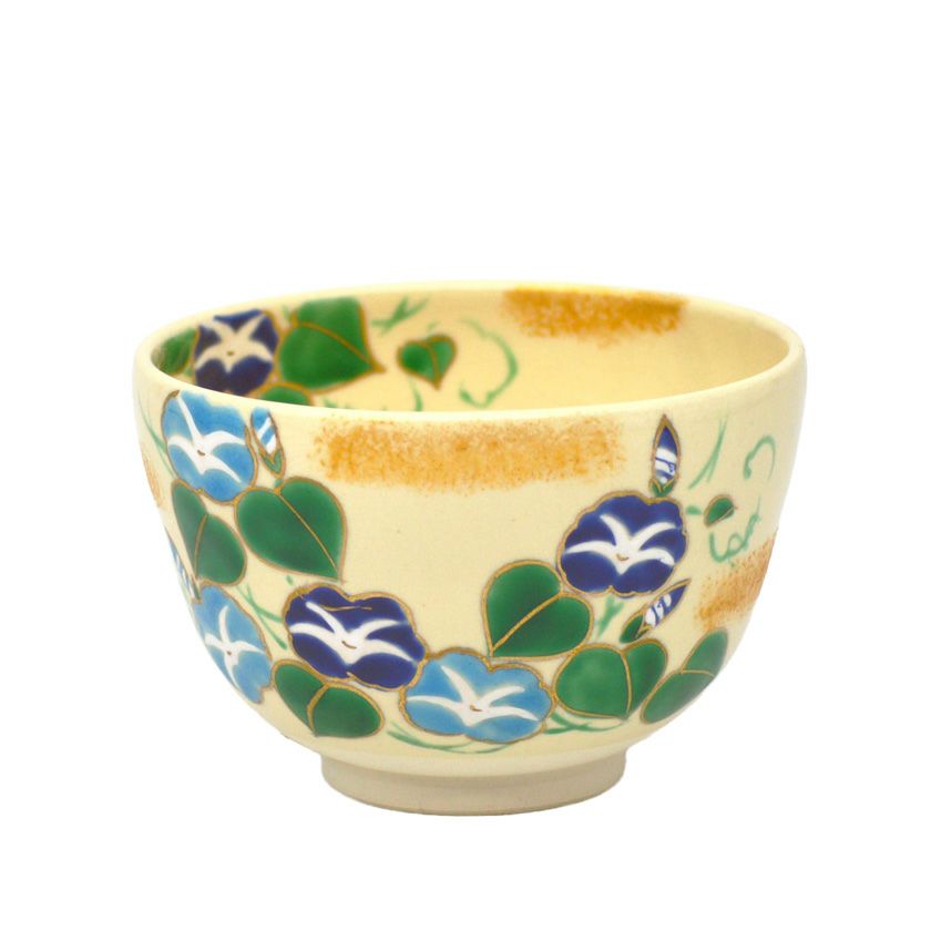 茶道具 抹茶茶碗（まっちゃちゃわん） 茶碗 仁清 朝顔 加藤 永真
