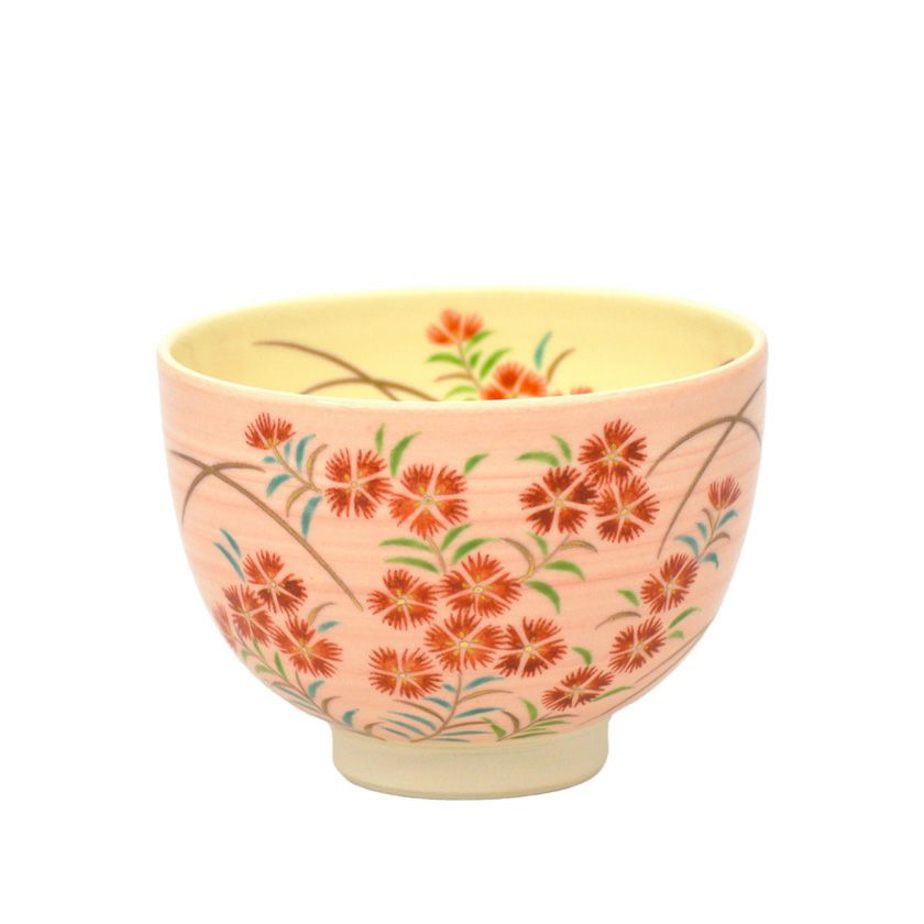 茶道具 抹茶茶碗（まっちゃちゃわん） 茶碗 撫子 見谷 福峰 抹茶茶碗は茶の湯文化である表千家・裏千家の茶道具や抹茶を専門に扱う千紀園（せんきえん）が通販で販売しています。茶会また初心者向けのお稽古用にご利用いただける抹茶碗です。贈り物・ギフトにも人気です。