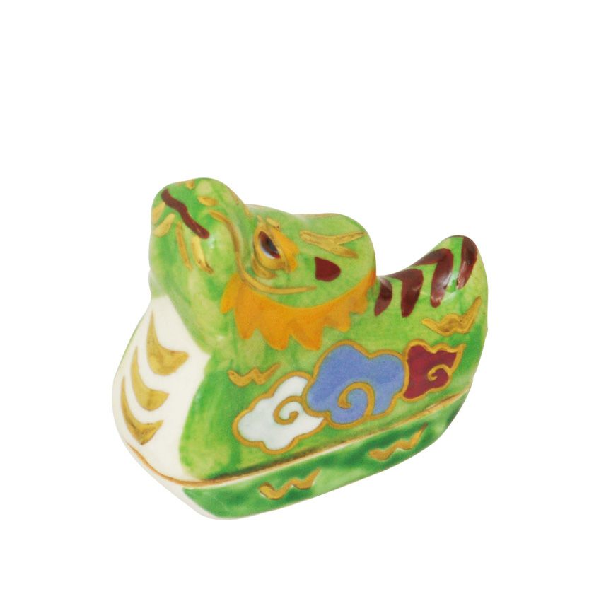 茶道具 香合（こうごう） 香合 辰 浅見 与し三 干支 辰（たつ 龍 竜