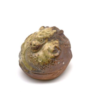 茶道具 香合（こうごう） 香合 信楽 辰 高橋 楽斎 干支 辰（たつ 龍 竜