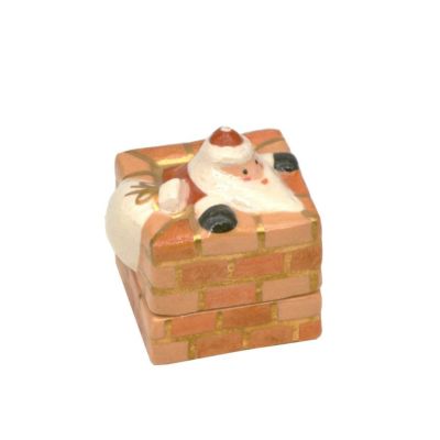 正規品，最新作 茶道具 香合 煙突サンタ 入窯