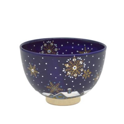 茶碗　クリスマス　茶道具 茶道具 抹茶茶碗（まっちゃちゃわん） 茶碗 雪景色 巌窯 クリスマス