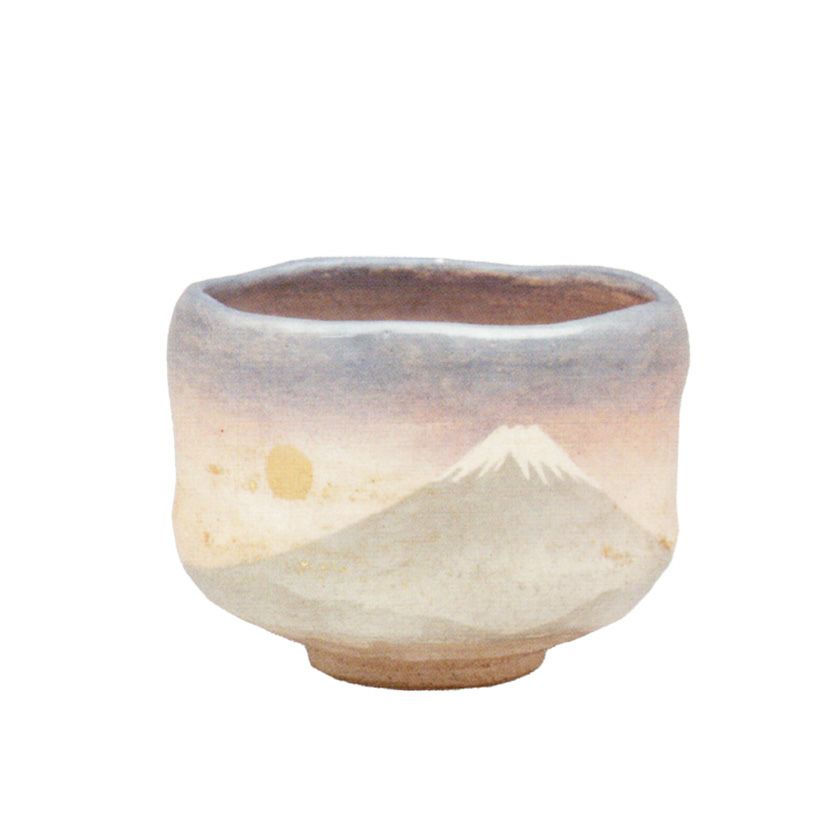 茶道具 抹茶茶碗（まっちゃちゃわん） 日の出富士 茶碗 吉村 楽入 抹茶茶碗は茶の湯文化である表千家・裏千家の茶道具や抹茶を専門に扱う千紀園（せんきえん）が通販で販売しています。茶会また初心者向けのお稽古用にご利用いただける抹茶碗です。贈り物・ギフトにも人気です。