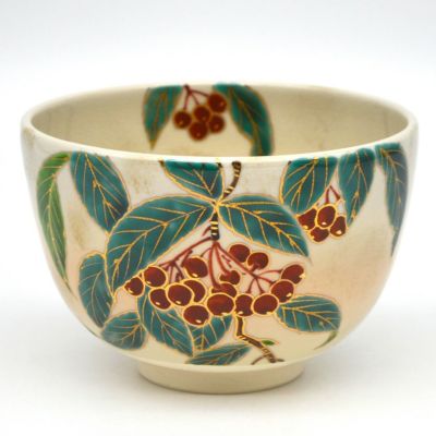 a144 茶碗 月白紅斑 加藤達美 加藤士師萌 茶道具 茶道 抹茶茶碗