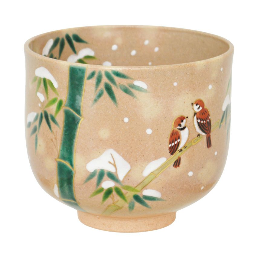 茶道具 筒茶碗（つつちゃわん） 筒茶碗 寒すずめ 小倉 寅介 抹茶茶碗は茶の湯文化である表千家・裏千家の茶道具や抹茶を専門に扱う千紀園（せんきえん）が通販で販売しています。茶会また初心者向けのお稽古用にご利用いただける抹茶碗です。贈り物・ギフトにも人気です。