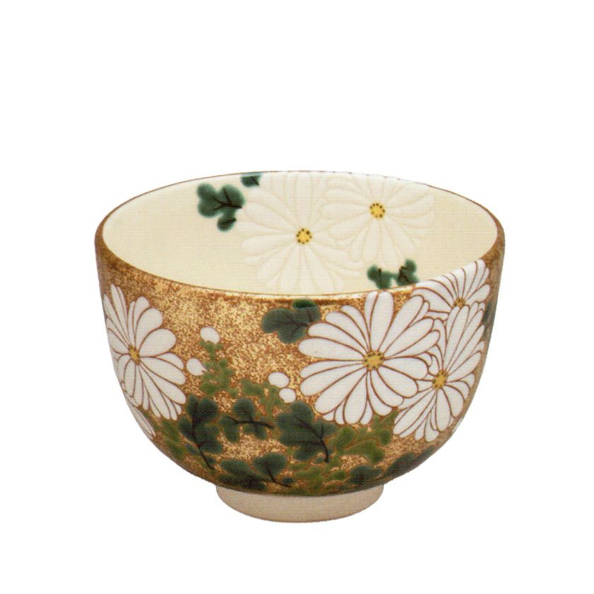 茶道具 抹茶茶碗（まっちゃちゃわん） 京焼 金叩 白菊 茶碗 田中 方円 抹茶茶碗は茶の湯文化である表千家・裏千家の茶道具や抹茶を専門に扱う千紀園（せんきえん）が通販で販売しています。茶会また初心者向けのお稽古用にご利用いただける抹茶碗です。贈り物・ギフトにも人気です。