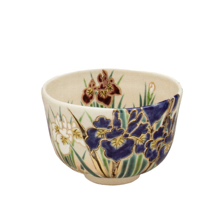 茶道具 抹茶茶碗（まっちゃちゃわん） 京焼 色絵 杜若 茶碗 田中 方円 抹茶茶碗は茶の湯文化である表千家・裏千家の茶道具や抹茶を専門に扱う千紀園（せんきえん）が通販で販売しています。茶会また初心者向けのお稽古用にご利用いただける抹茶碗です。贈り物・ギフトにも人気です。