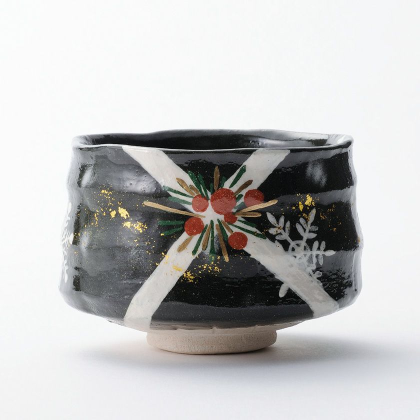 茶道具 抹茶茶碗（まっちゃちゃわん） 季節茶碗 おしゃれなクリスマス 吉村 楽入 抹茶茶碗は茶の湯文化である表千家・裏千家の茶道具や抹茶を専門に扱う千紀園（せんきえん）が通販で販売しています。茶会また初心者向けのお稽古用にご利用いただける抹茶碗です。贈り物・ギフトにも人気です。