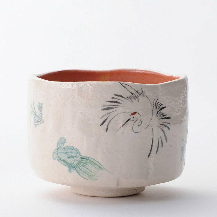 茶道具 抹茶茶碗（まっちゃちゃわん） 季節茶碗 慶事長寿 吉村 楽入 抹茶茶碗は茶の湯文化である表千家・裏千家の茶道具や抹茶を専門に扱う千紀園（せんきえん）が通販で販売しています。茶会また初心者向けのお稽古用にご利用いただける抹茶碗です。贈り物・ギフトにも人気です。