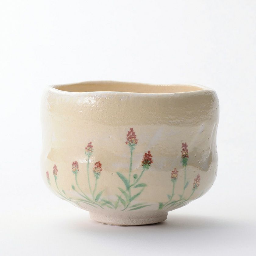 茶道具 抹茶茶碗（まっちゃちゃわん） 季節茶碗 吾亦紅の絵 吉村 楽入 抹茶茶碗は茶の湯文化である表千家・裏千家の茶道具や抹茶を専門に扱う千紀園（せんきえん）が通販で販売しています。茶会また初心者向けのお稽古用にご利用いただける抹茶碗です。贈り物・ギフトにも人気です。