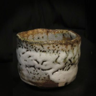 茶道具 抹茶茶碗（まっちゃちゃわん） はふり志野 茶碗 信楽焼 灰塚窯