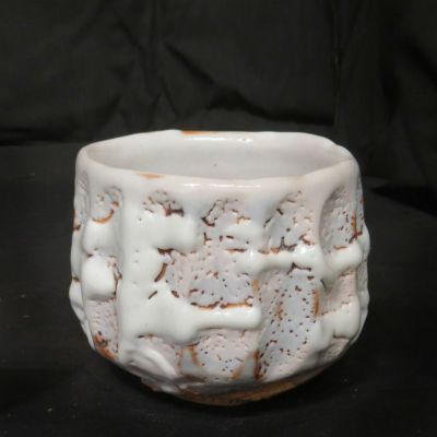 はふり志野 茶碗 木戸貞昭 茶垸 信楽