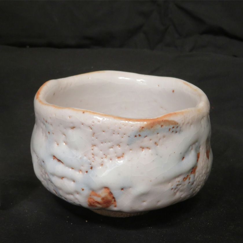 茶道具 抹茶茶碗（まっちゃちゃわん） 絵志野 馬足洗 茶碗 信楽焼 灰塚