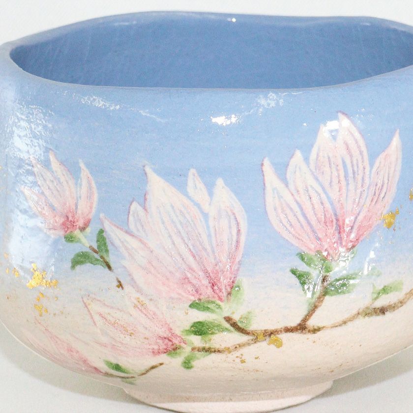 茶道具 楽茶碗（らくちゃわん） 茶碗 楽 木蓮 吉村 楽入 抹茶茶碗は茶の湯文化である表千家・裏千家の茶道具や抹茶を専門に扱う千紀園（せんきえん）が通販で販売しています。茶会また初心者向けのお稽古用にご利用いただける抹茶碗です。贈り物・ギフトにも人気です。