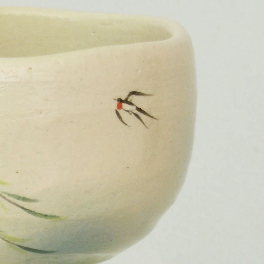 茶道具 楽茶碗（らくちゃわん） 茶碗 楽 柳に燕 吉村 楽入 抹茶茶碗は茶の湯文化である表千家・裏千家の茶道具や抹茶を専門に扱う千紀園（せんきえん）が通販で販売しています。茶会また初心者向けのお稽古用にご利用いただける抹茶碗です。贈り物・ギフトにも人気です。