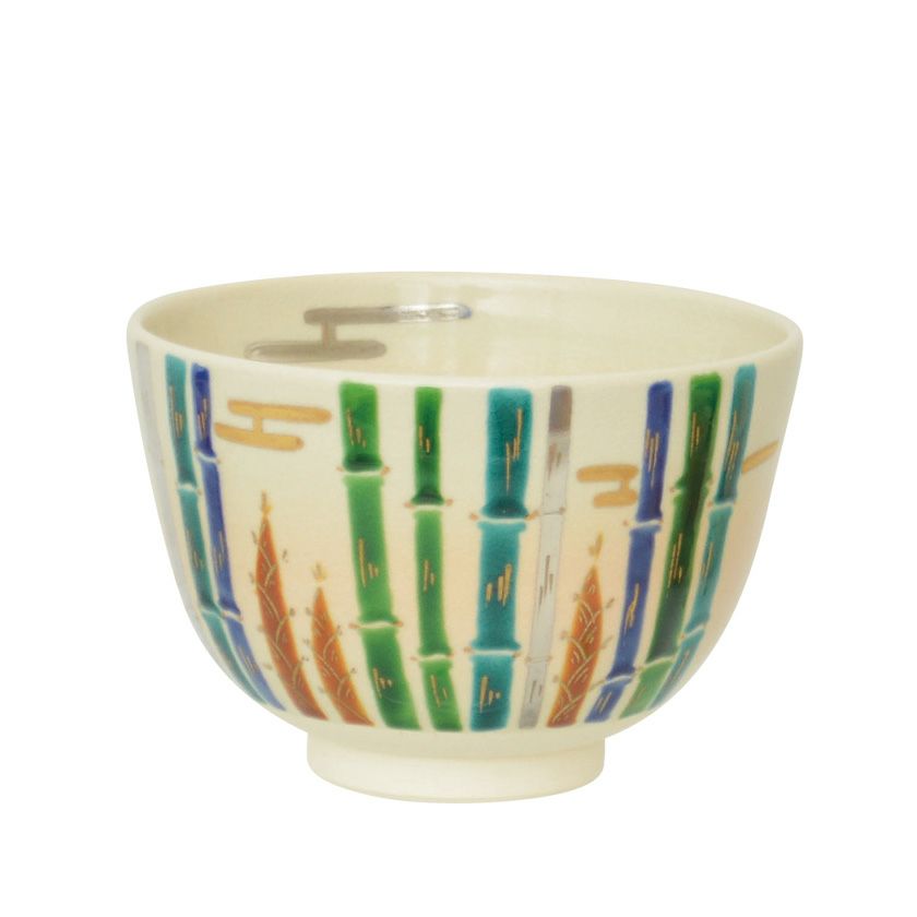 茶道具 抹茶茶碗（まっちゃちゃわん） 茶碗 色絵 青竹 加藤 起楽 抹茶茶碗は茶の湯文化である表千家・裏千家の茶道具や抹茶を専門に扱う千紀園（せんきえん）が通販で販売しています。茶会また初心者向けのお稽古用にご利用いただける抹茶碗です。贈り物・ギフトにも人気です。