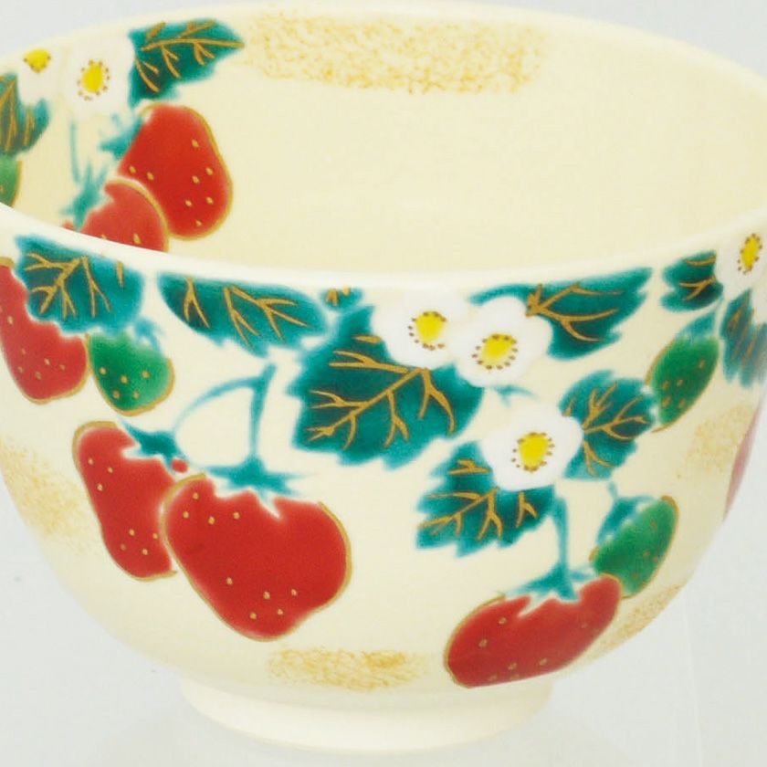 茶道具 抹茶茶碗（まっちゃちゃわん） 茶碗 色絵 イチゴ 加藤 起楽 抹茶茶碗は茶の湯文化である表千家・裏千家の茶道具や抹茶を専門に扱う千紀園（せんきえん）が通販で販売しています。茶会また初心者向けのお稽古用にご利用いただける抹茶碗です。贈り物・ギフトにも人気です。