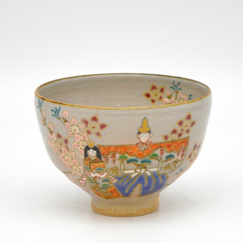 茶道具 抹茶茶碗（まっちゃちゃわん） 茶碗 乾山 立雛 山川 敦司 抹茶茶碗は茶の湯文化である表千家・裏千家の茶道具や抹茶を専門に扱う千紀園（せんきえん）が通販で販売しています。茶会また初心者向けのお稽古用にご利用いただける抹茶碗です。贈り物・ギフトにも人気です。