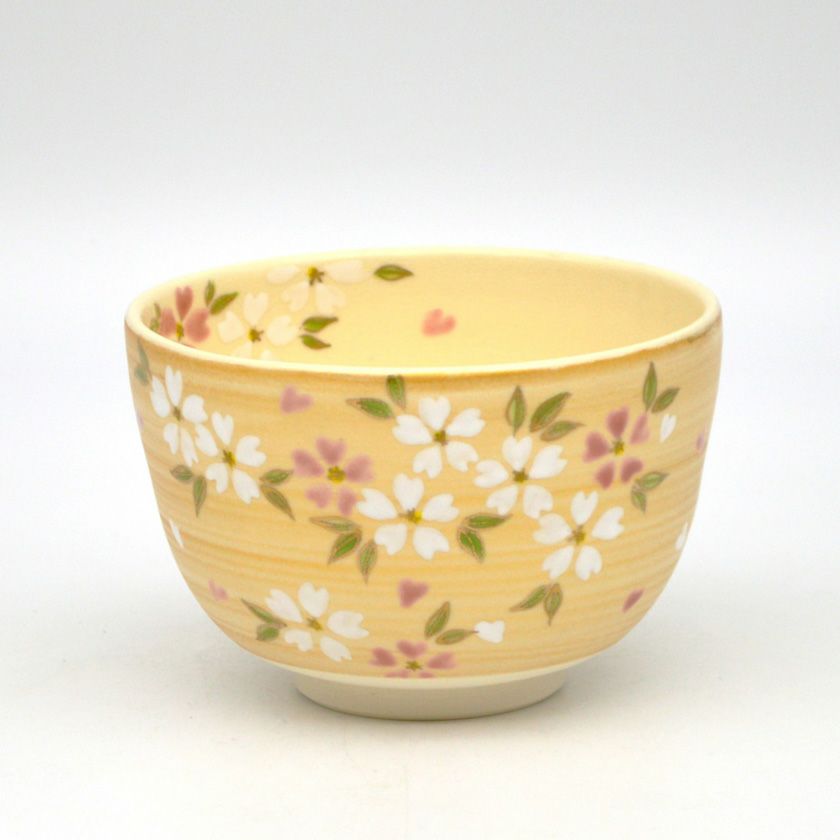 茶道具 抹茶茶碗（まっちゃちゃわん） 茶碗 雲母金 桜 加藤 永真