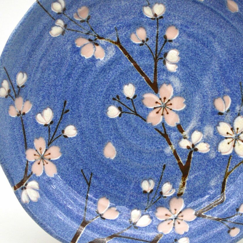 茶道具 菓子器（かしき） 菓子器 青桜 有古窯 | 千年の香り 千紀園