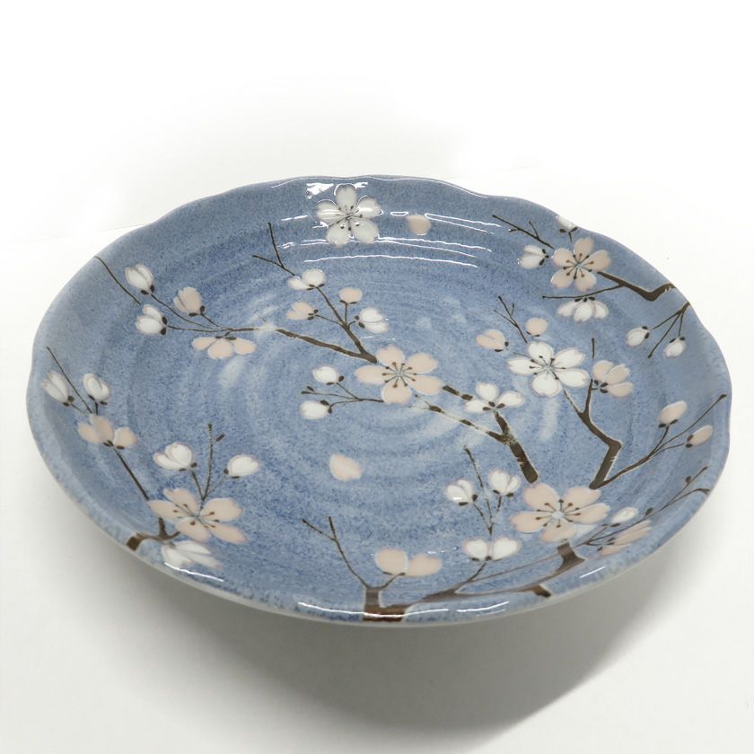 茶道具 菓子器（かしき） 菓子器 青桜 有古窯 | 千年の香り 千紀園