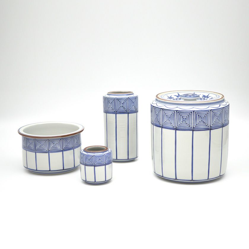 茶道用 皆具 茶道具 皆具 染付祥瑞 遊環 小峠丹山作 茶道 : 茶道具いまや静香園